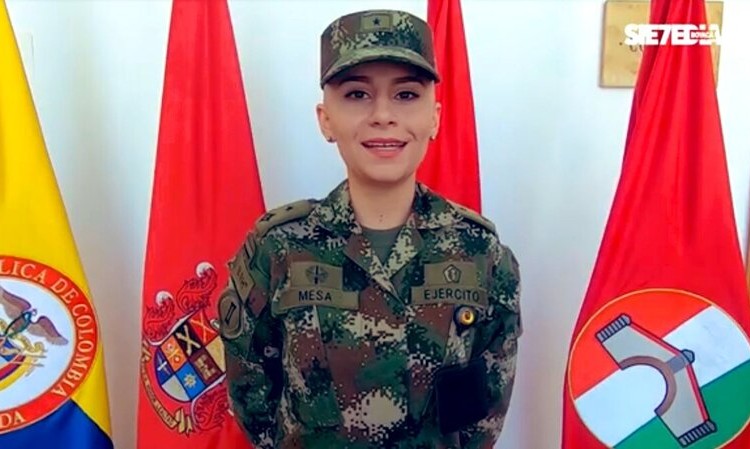 La historia de Luisa Fernanda Mesa, la Subteniente del Ejército que le ganó la batalla al cáncer
