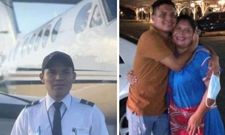 Joven indígena cumplió su sueño de ser piloto