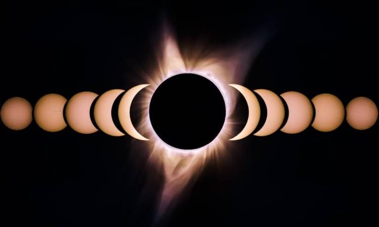 Eclipse híbrido solar se verá en el 2023