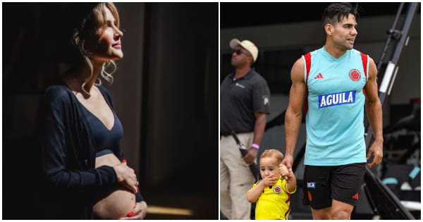 ¡Un tigre más a la manada! Falcao y Lorelei confirman que esperan a su ...