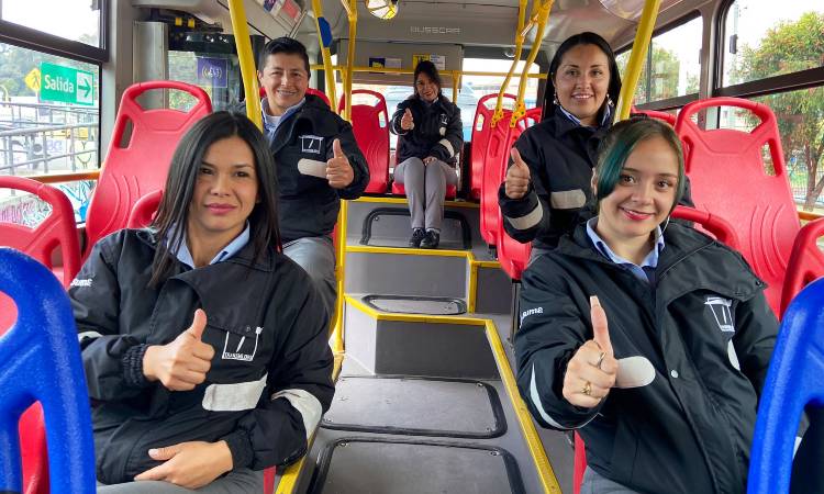 Nueva ruta del SITP en Bogotá será operada solo por mujeres