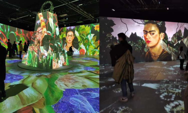 Llega a Bogotá la exposición inmersiva de Frida Kahlo: vida y obra de la artista