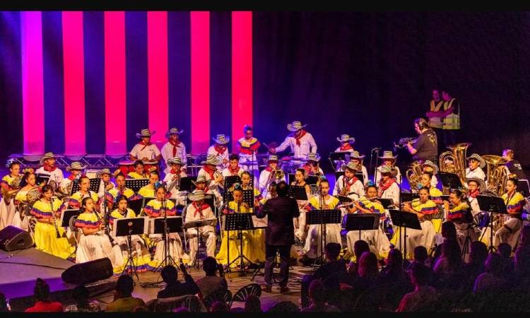 Banda Sinfónica de municipio de Colombia, obtuvo primer puesto en festival de Bélgica