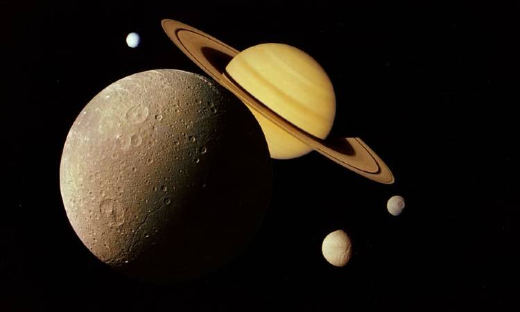Encélado, el intrigante satélite de Saturno que podría albergar vida humana