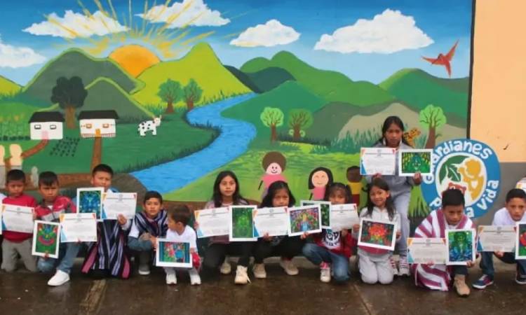 Niños y Niñas del Putumayo son los primeros en graduarse como guardianes por la vida