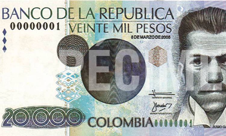 Billete de 20 mil (no tan viejo) que vale buen dinero, debe tener esta característica