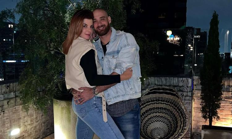 Carolina Cruz celebró el cumpleaños de su jovencito novio y las redes estallaron