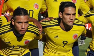 Falcao García felicita a un colombiano con bastante humildad
