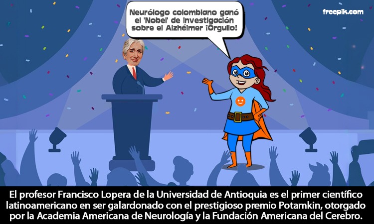 Francisco Lopera, el colombiano galardonado con el 'Nobel' por su investigación sobre el Alzhéimer