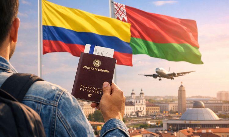 colombianos sin visa
