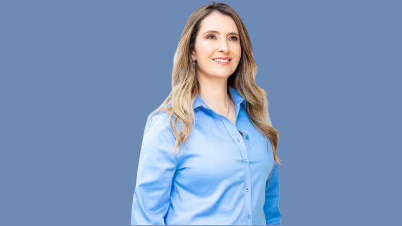 Paloma Valencia, senadora del Centro Democrático y precandidata presidencial en Colombia